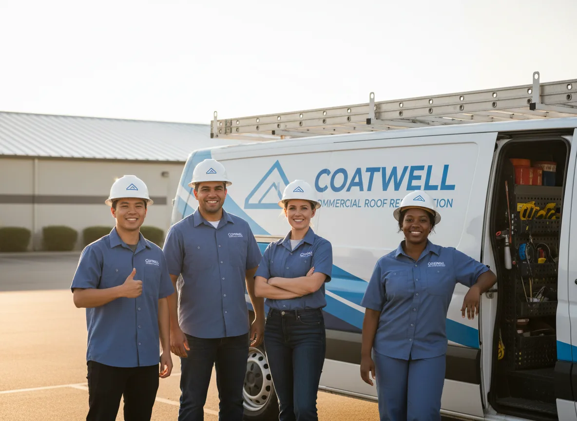 Commercial roof coating company in Oxford, IA